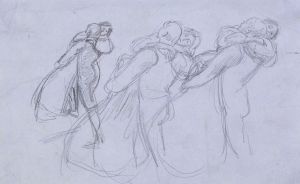 The Crown of Love by George Meredith – Three Studies of the Lover carrying the Princess up the Hill