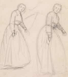 The Proscribed Royalist 1651 – Puritan Girl visiting Cavalier Lover
