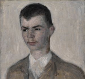 Portræt af kunstnerens bror, Svend Hammershøi