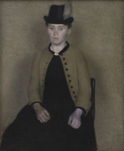 Ida Ilsted, later the Artist’s Wife