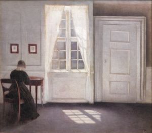 Interior in Strandgade, Sunlight on the Floor