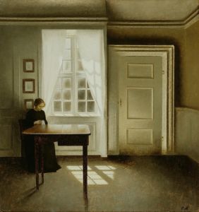 Interior With A Lady