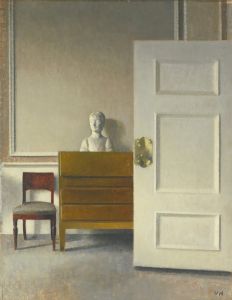 Interior with a bust