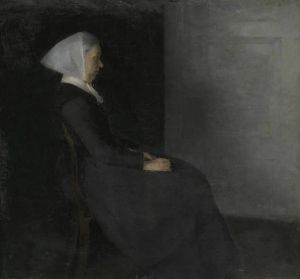 Kunstnerens Moder Frederikke Hammershøi