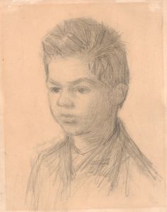 Portræt af Svend Hammershøi, kunstnerens bror