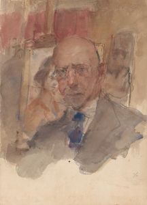 Zelfportret van Isaac Israels