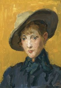 An Elegant Girl In A Hat