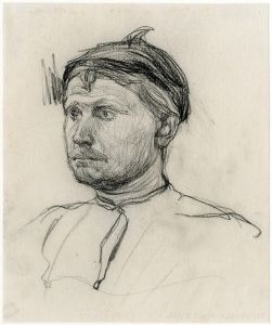 Hoofd van een man, portret