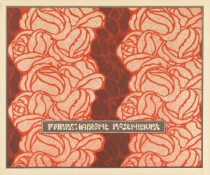 Farbschablone Rosenlaube
