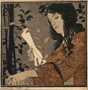 Lesendes Mädchen