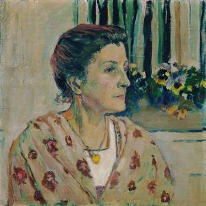 Charlotte Moser, Schwester des Künstlers