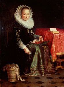 Portrait Of Eva Wtewael