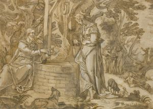 Christ And The Woman Of Samaria