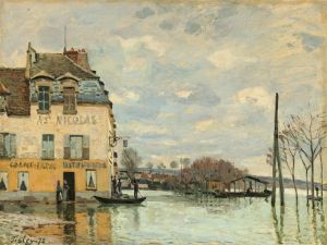 Flood at Port-Marly