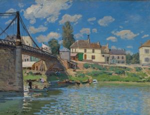 The Bridge at Villeneuve-la-Garenne