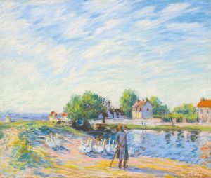Les Oies À Saint-Mammès