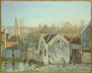 A Corner of Moret-sur-Loing