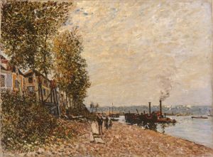 Le remorqueur, le Loing à Saint-Mammès
