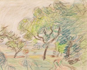 Chemin à la lisière d’un bois