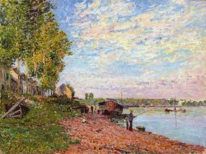 Le Loing à Saint-Mammès