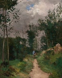 Garde-champêtre dans la forêt de Fontainebleau