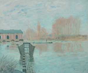 La Machine de Marly et le barrage, Bougival