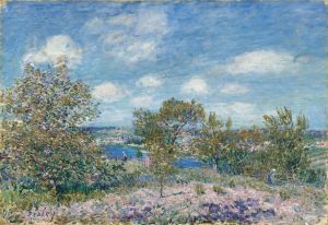 Après-midi de mai à By, près de Moret-sur-Loing