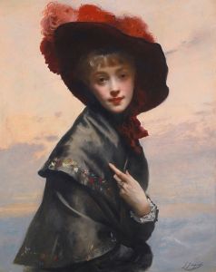 Dame au chapeau
