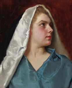 Woman With A Mantle