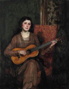 Portrait of Florence Shannon, the artist’s wife