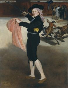 Mademoiselle V. . . in the Costume of an Espada