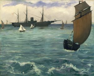 The ‘Kearsarge’ at Boulogne