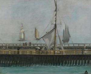 The jetty of Boulogne-sur-Mer