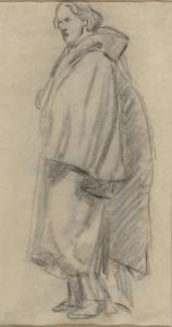Man Wearing a Cloak