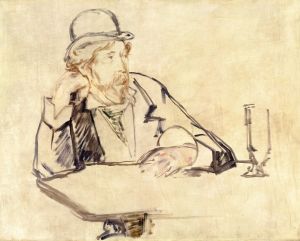 George Moore  at the Café
