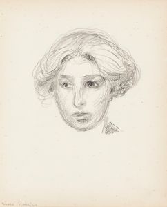 Portrait of Aino Sibelius