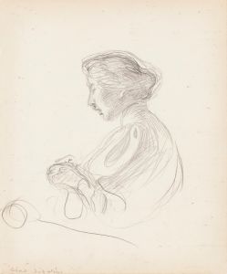 Aino Sibelius at Handicraft