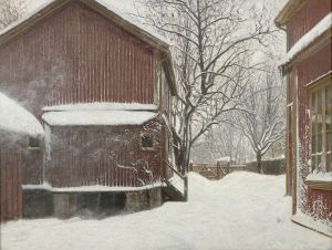 Snefokk i Majorstuveien 8