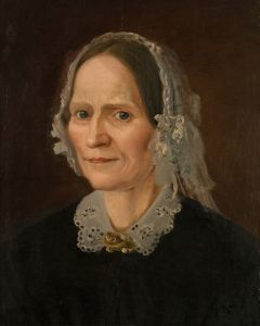 Portrett av kunstnerens mor