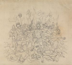 Sketch of a Battle Sceene, from Shakespeare’s Play, Titus Andronicus