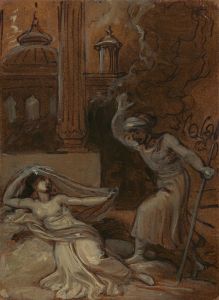 Illustration for an Eastern Romance, possibly ‘The Arabian Nights’