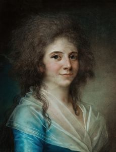 Portrait Of Wilhelmine Bertouch, Lady-In-Waiting