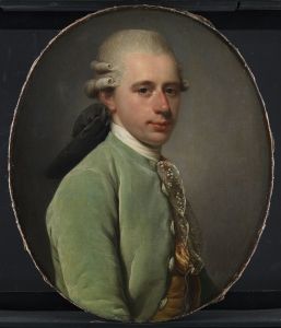 Generalpostdirektør Frederik Hauch som ung