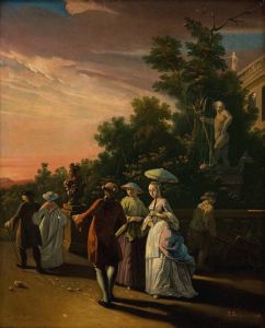 Promenading in a Park