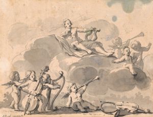 Apollon og musicerende genier