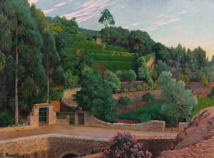 Green Amphitheater, a view of Sa Coma gardens