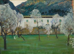 White Farmhouse