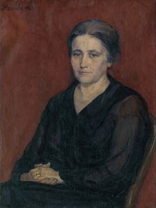 The artist’s wife