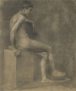 Sitting boy
