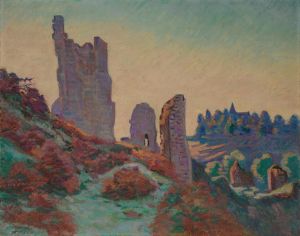 Les Ruines Du Château De Crozant